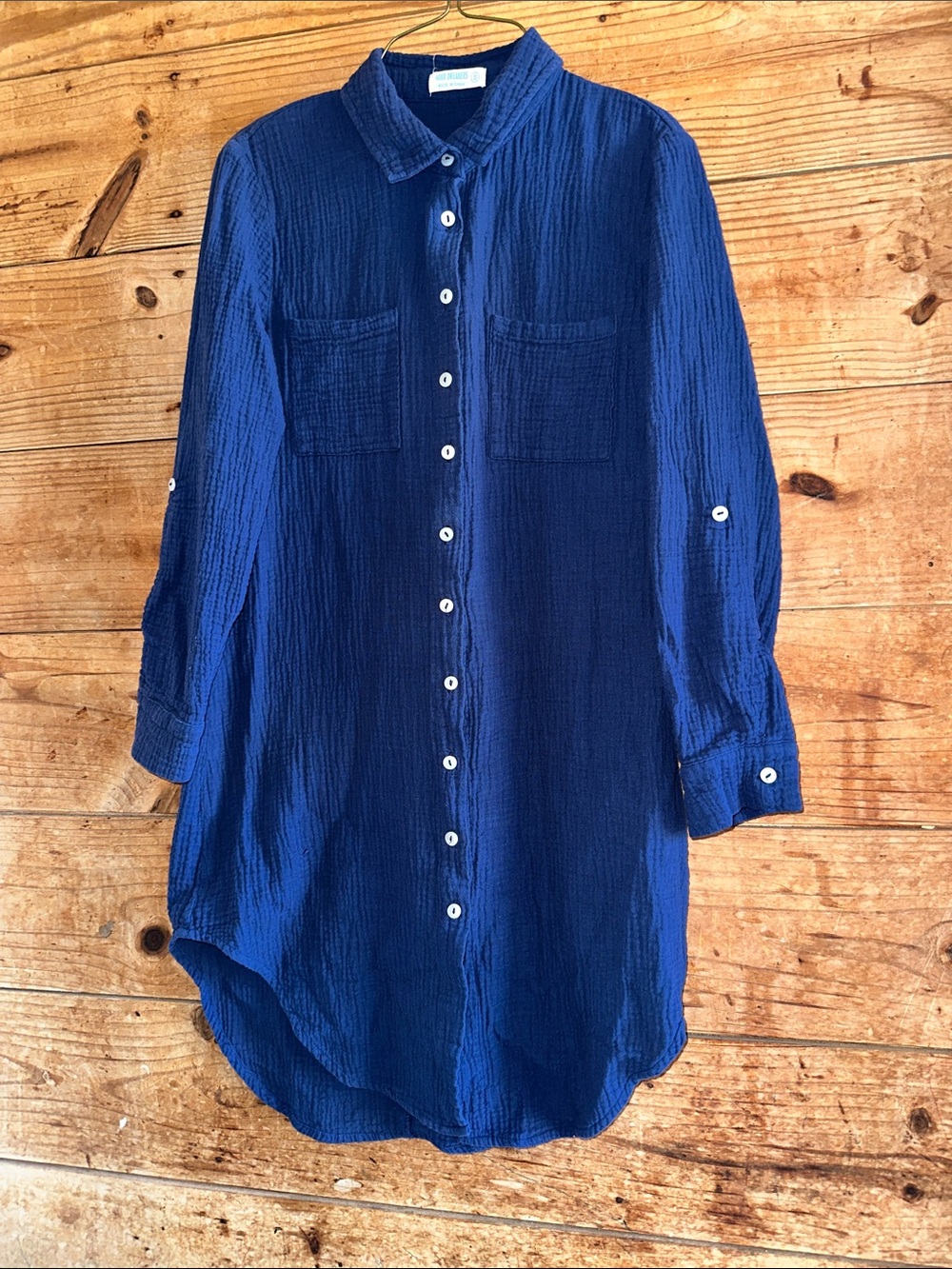 4Our Dreams Blue Gauze Dress